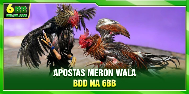 Apostas Meron Wala BDD na 6BB