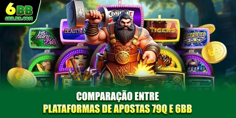 Comparação entre plataformas de apostas 79Q e 6BB