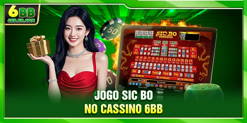 Jogo Sic Bo no Cassino 6BB
