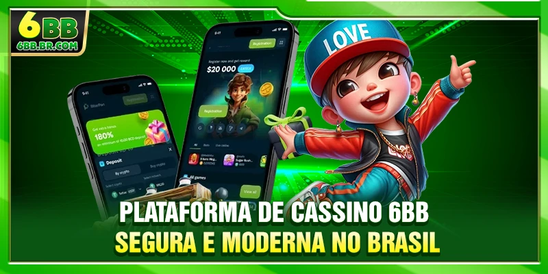 Plataforma de cassino 6BB segura e moderna no Brasil